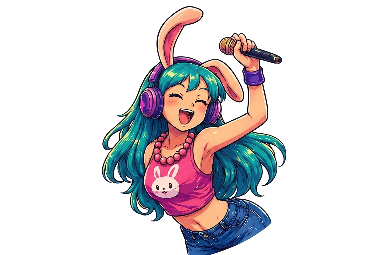 MegaDJ Mascot
