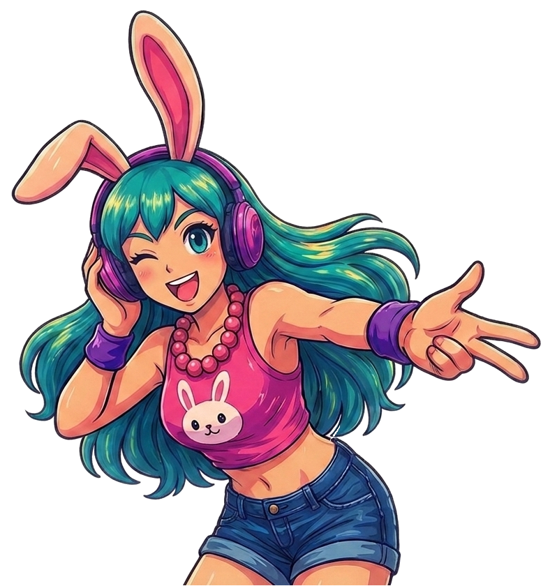 MegaDJ Mascot